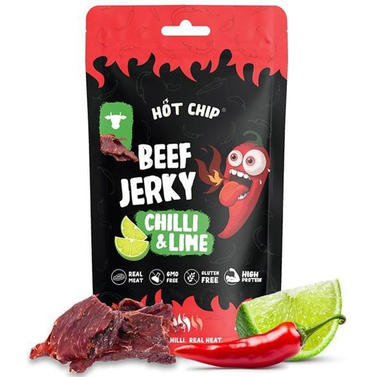 Hot Chip Jerky chilli és lime