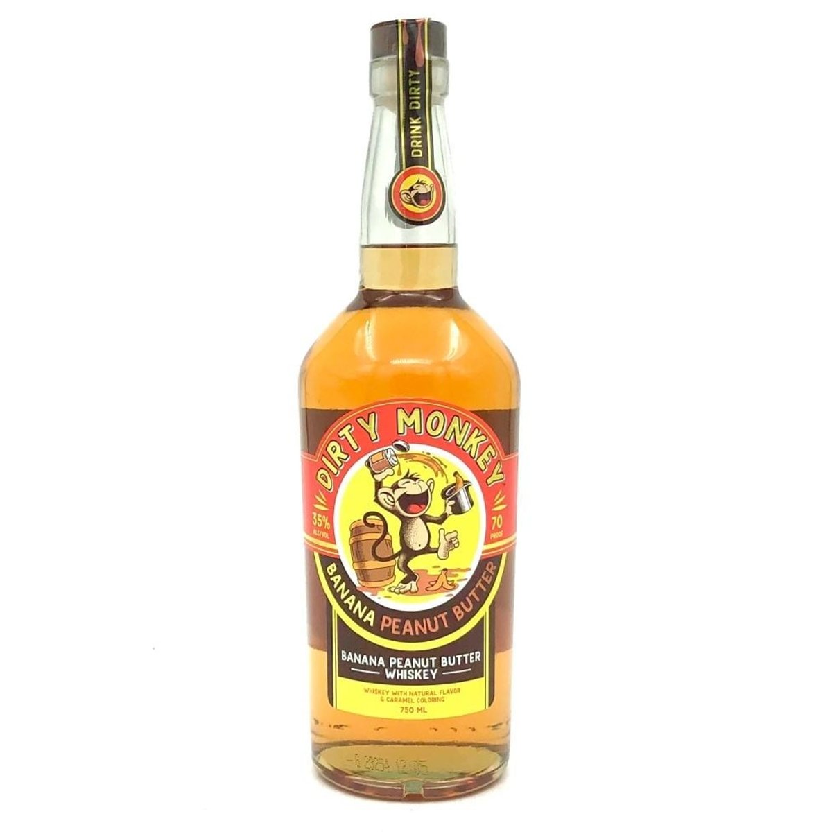 Dirty Monkey Banana Peanut Butter Whiskey