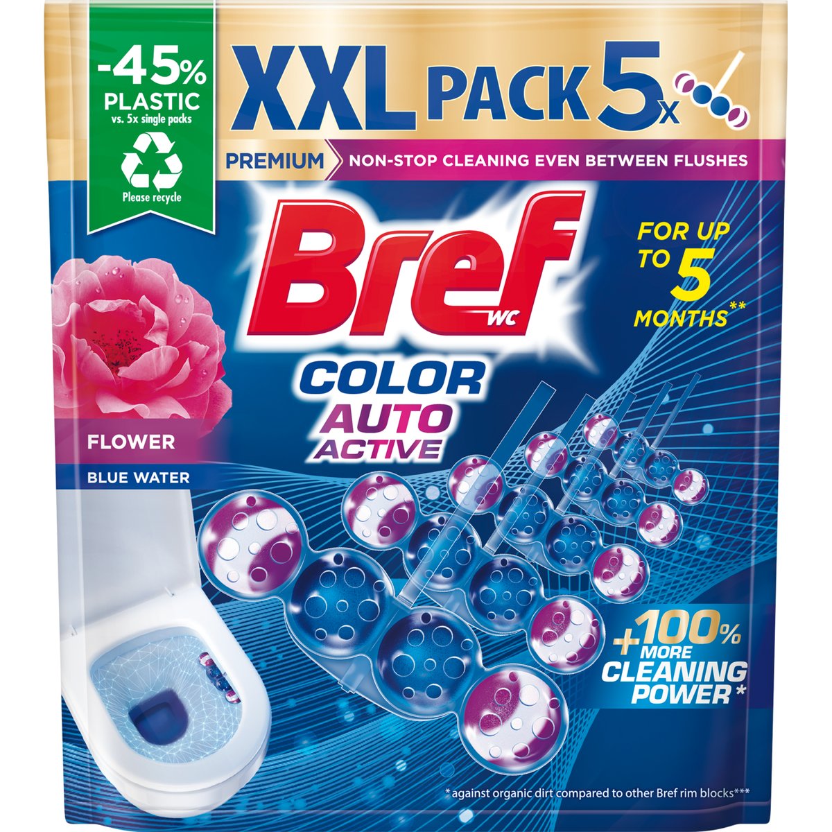 Bref Color Aktiv Flower 5x50g