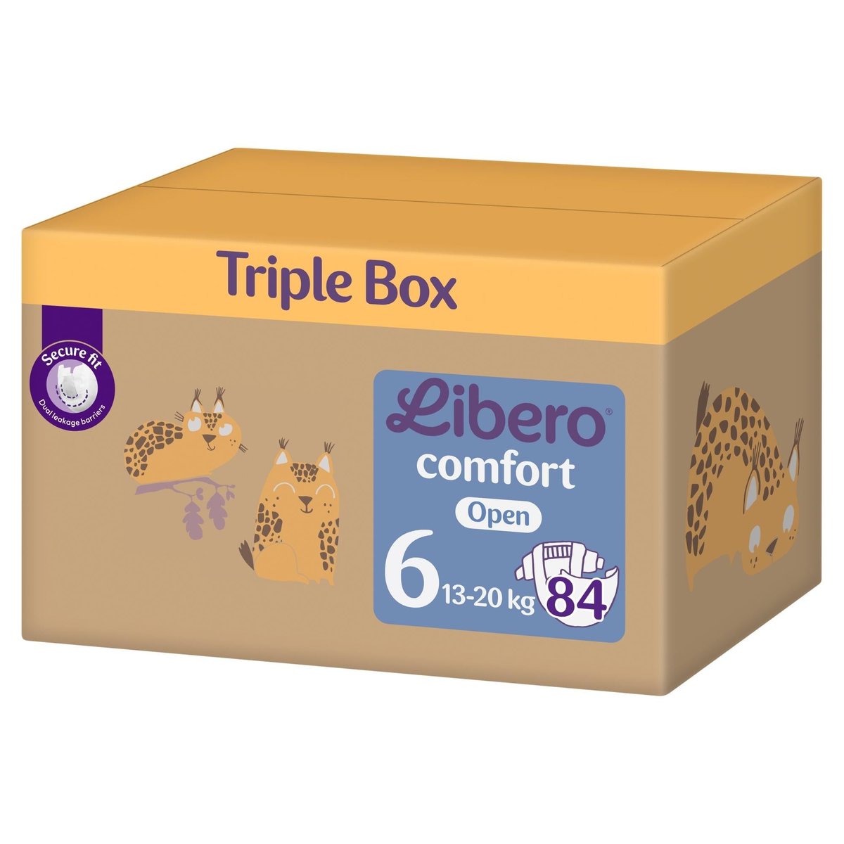 Libero Comfort 6 TRIPLE BOX pelenka 13-20 kg (6-os méret)