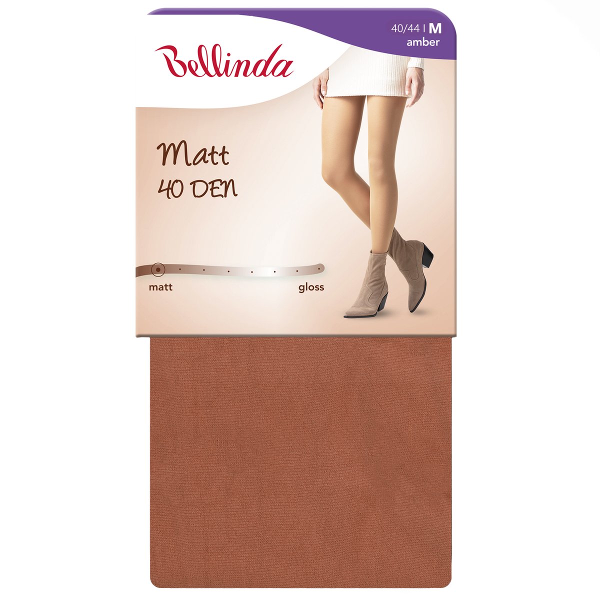 BELLINDA MATT 40 harisnya testszín M