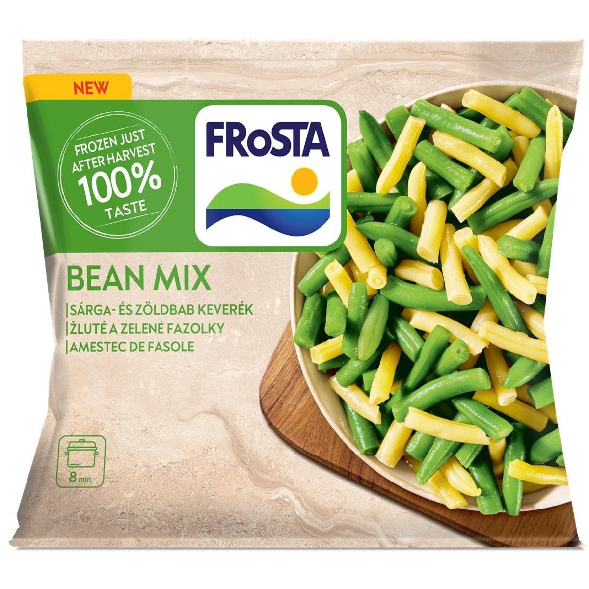 FRoSTA Sárga- és zöldbabkeverék