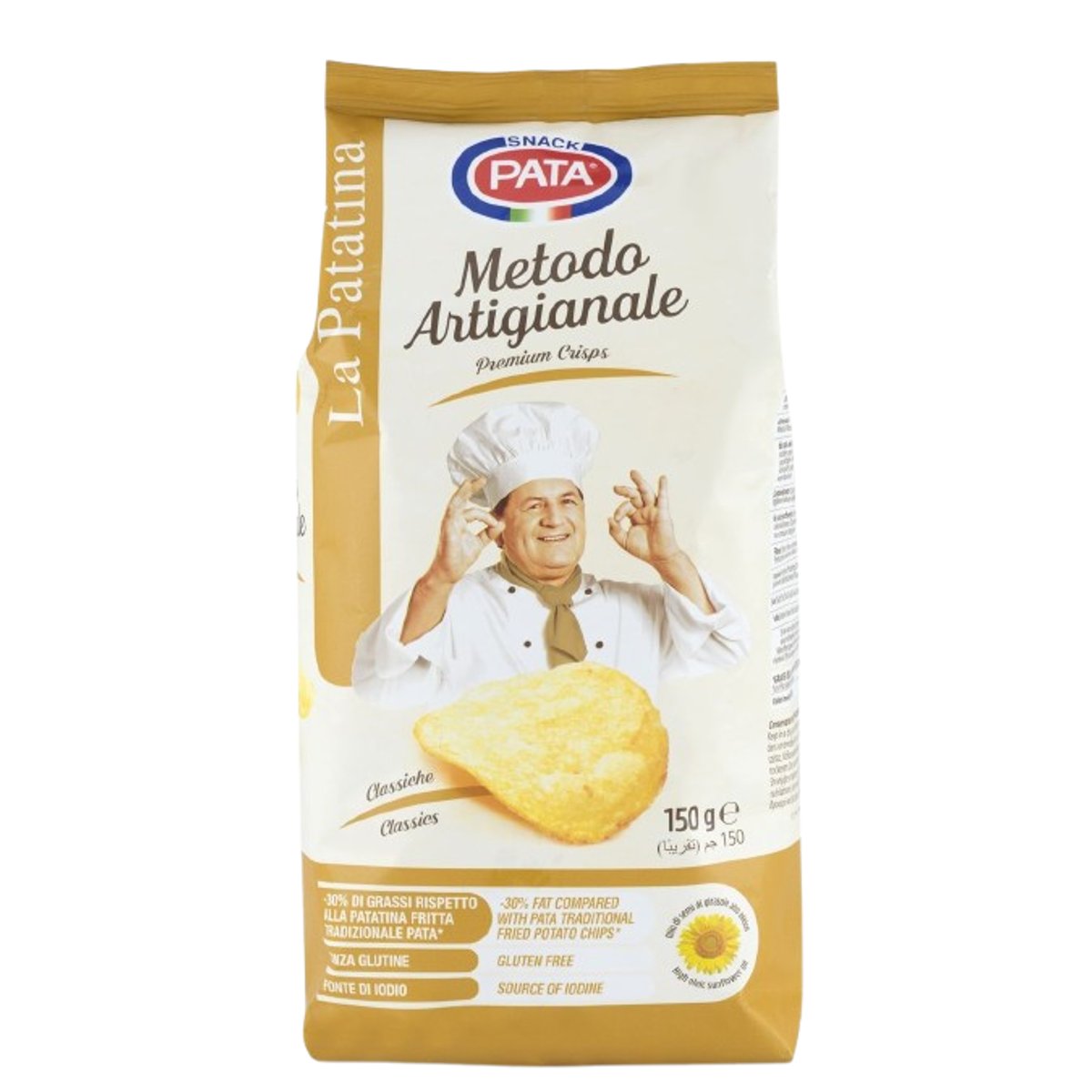 Metodo Artigianale burgonyaszirom sós