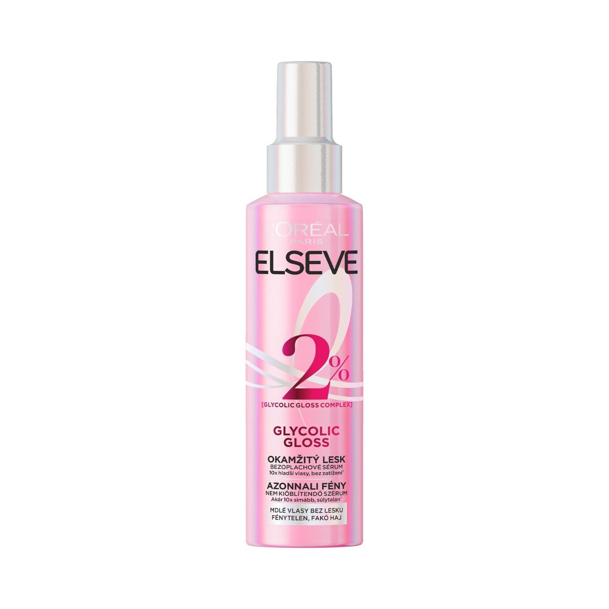 Elseve Glycolic Gloss szérum az azonnali fényességért