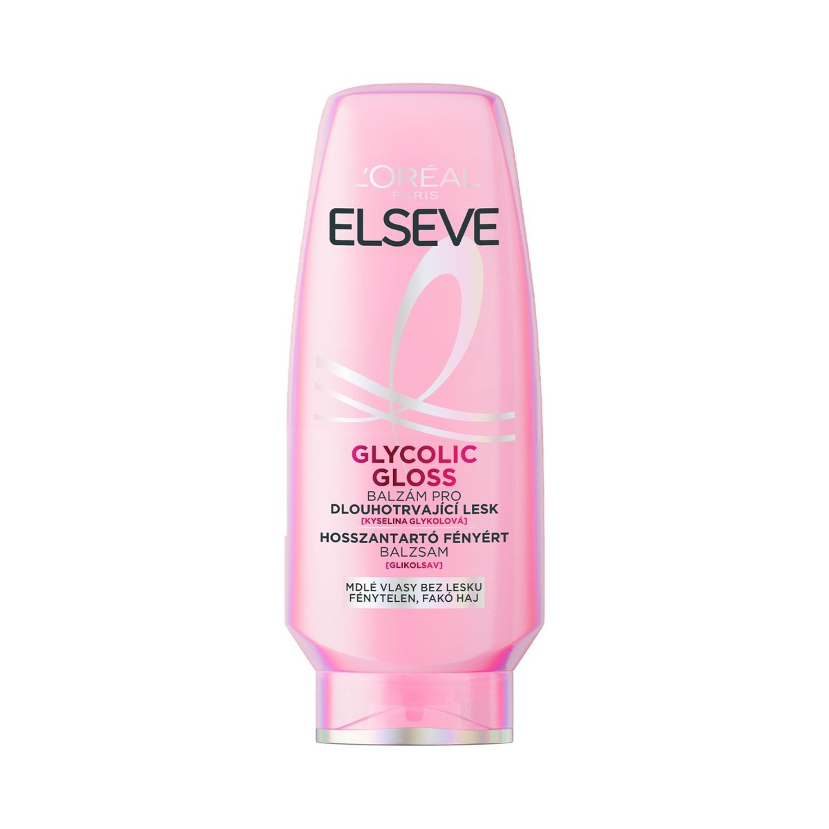 Elseve Glycolic Gloss balzsam a fényes hajért