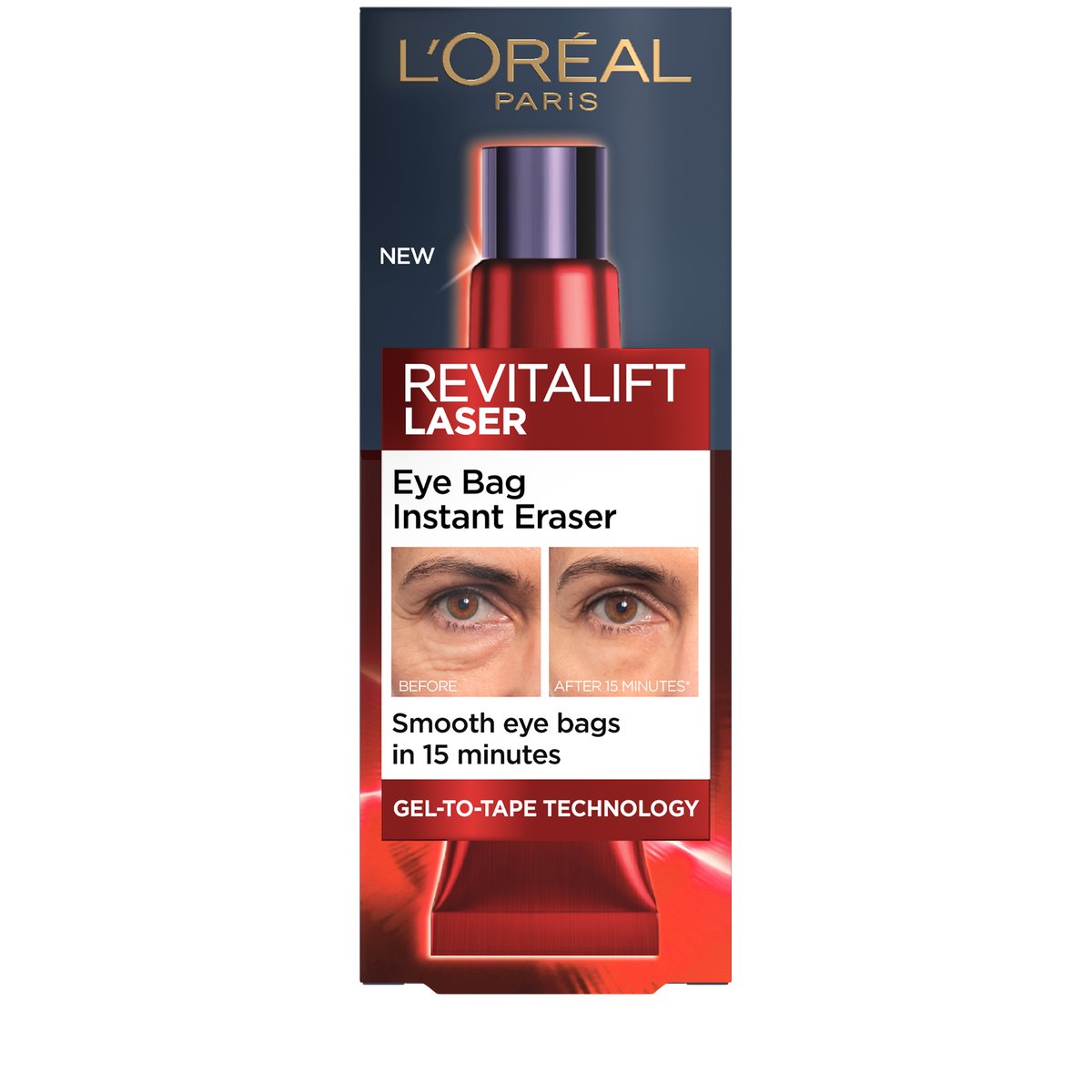 L'Oréal Paris Revitalift Laser nappali ápoló a szemek alatti táskákra, 15ml