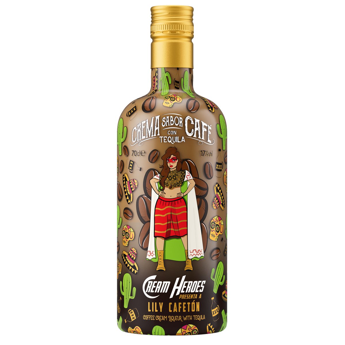 Cream Heroes Lily Cafetón Tequilalikőr 17%