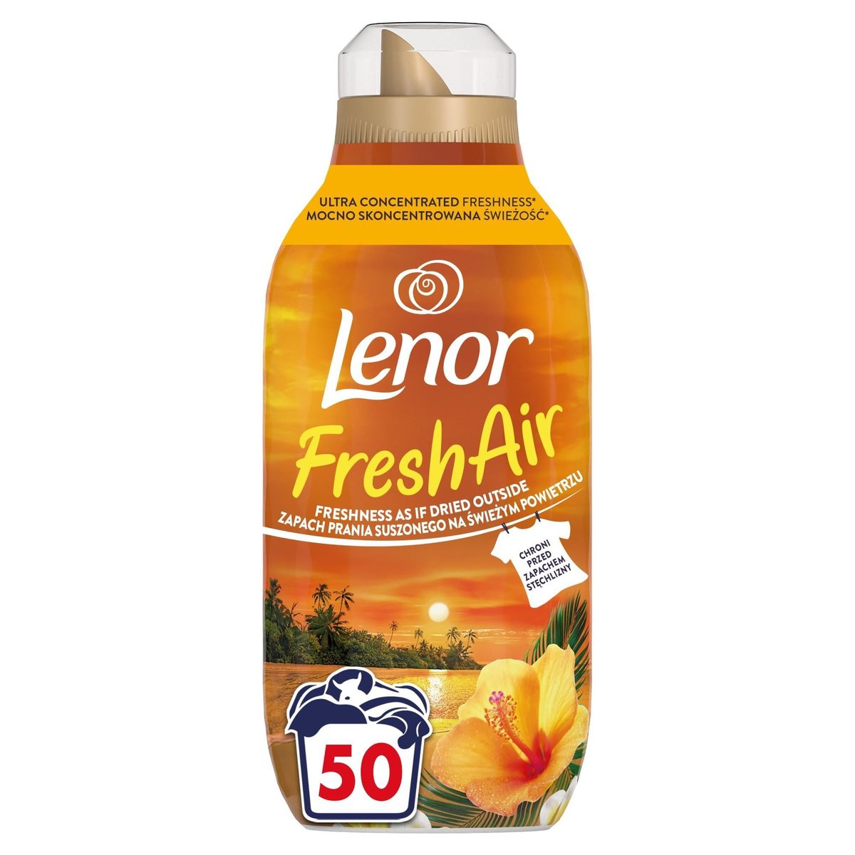 Lenor Fresh Air Effect Tropical Sunset 50 mosáshoz, 700 ml