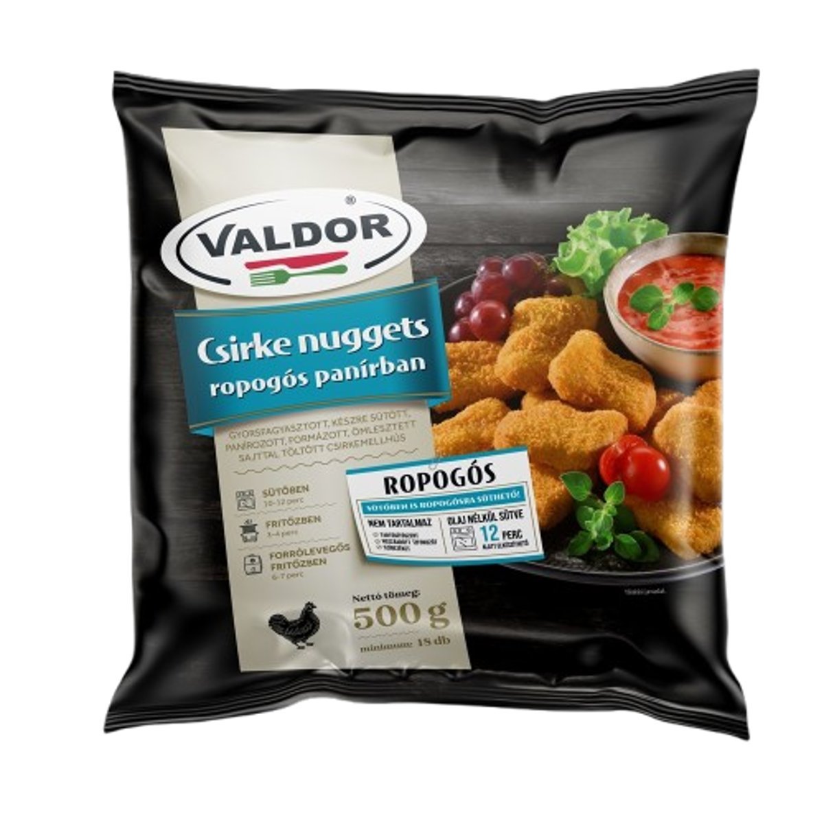 Valdor Csirke nuggets ropogós panírban
