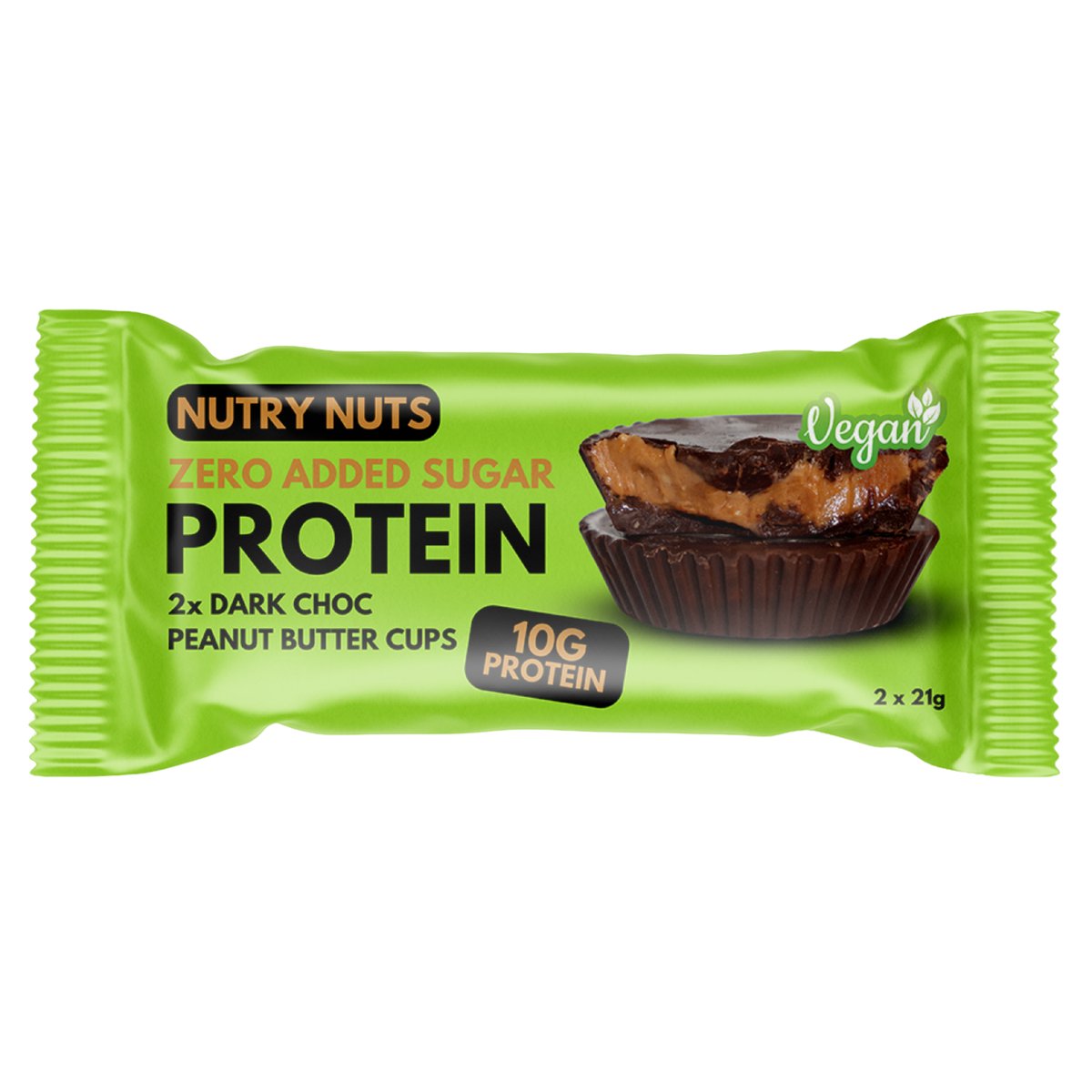 Nutry Nuts Mogyoróvajas, Étcsokis Vegán Protein Csokikorong