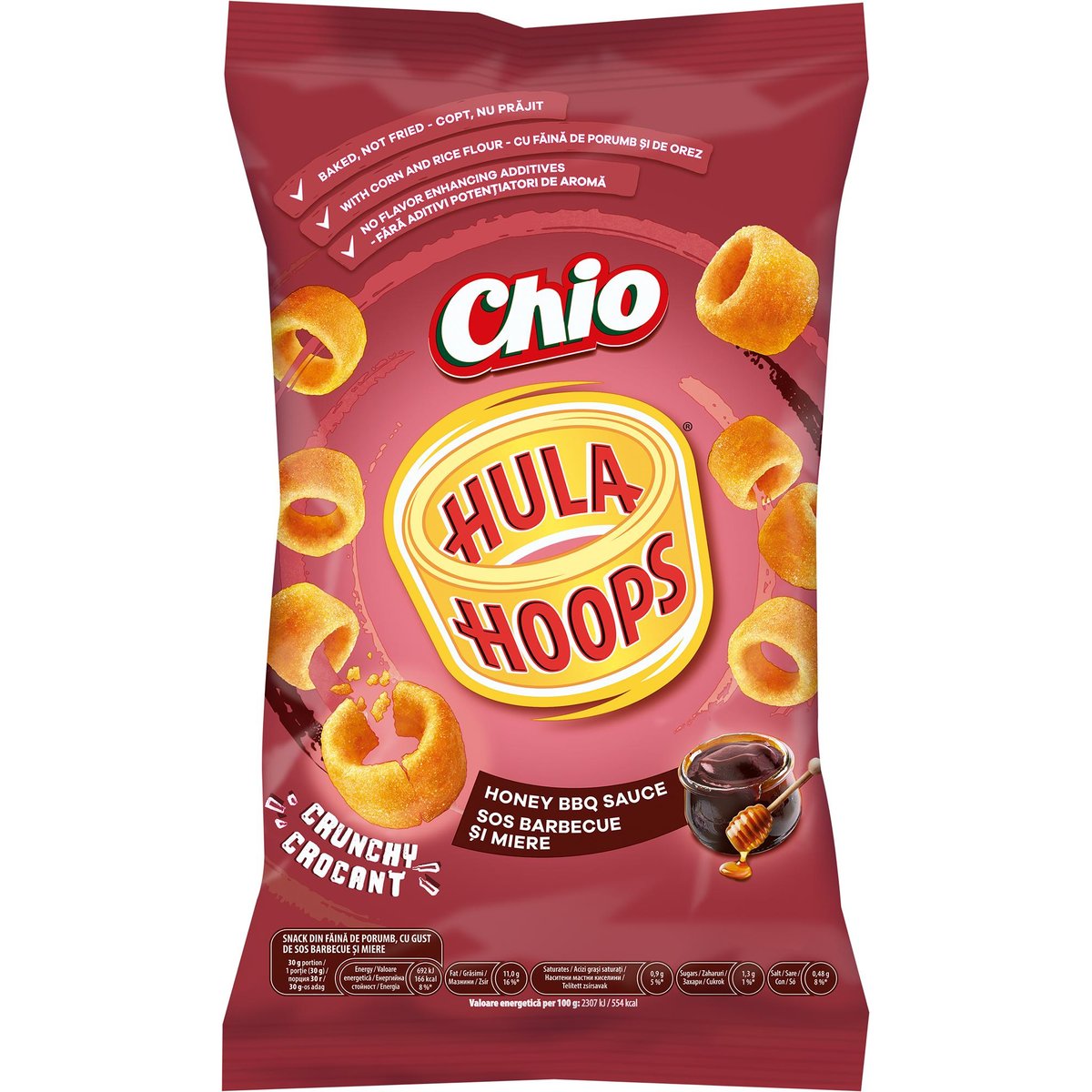 Chio Hula Hoops Mézes BBQ