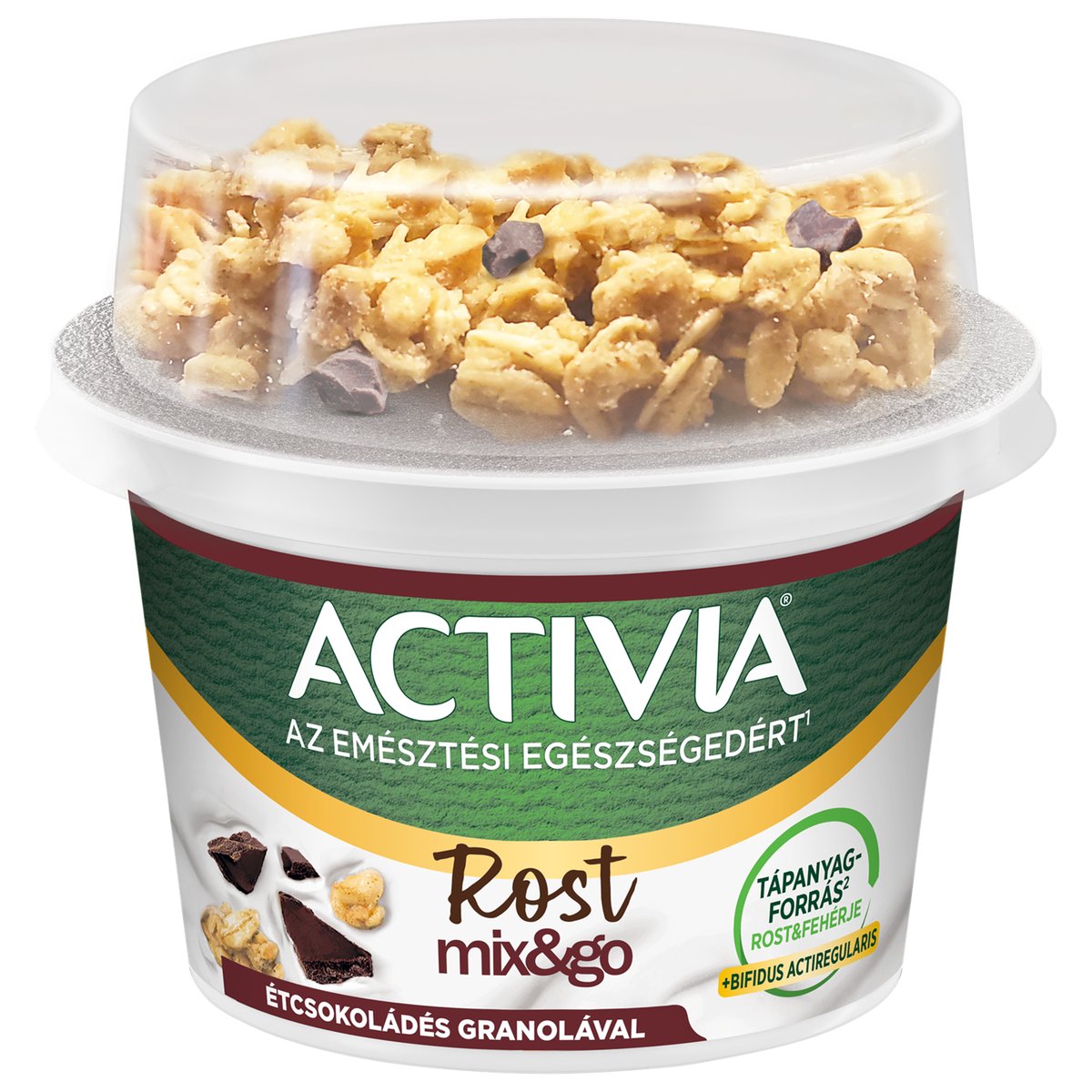 Danone Activia Mix&Go granola étcsokoládé