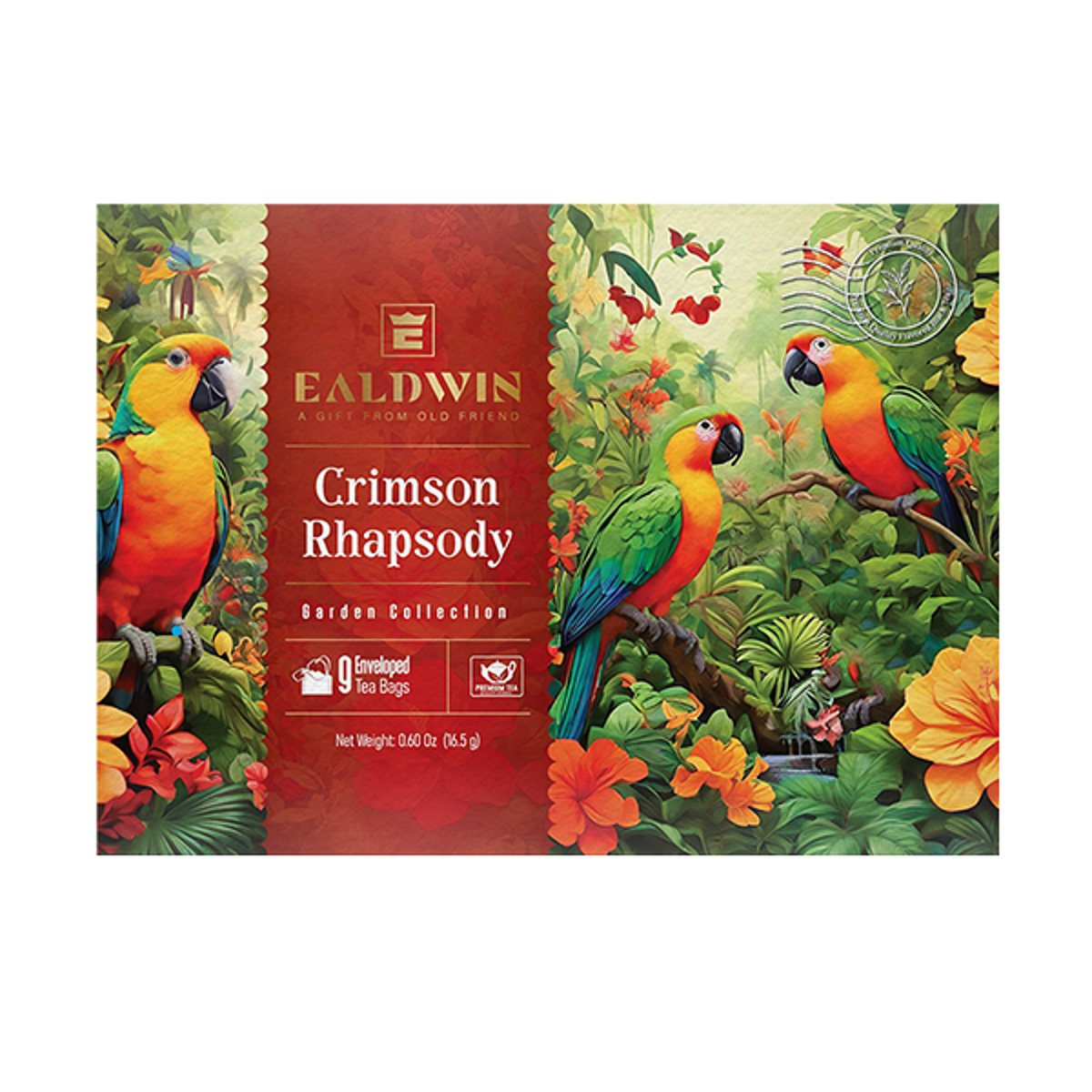 Ealdwin borítékos teaválogatás, Crimson Rhapsody