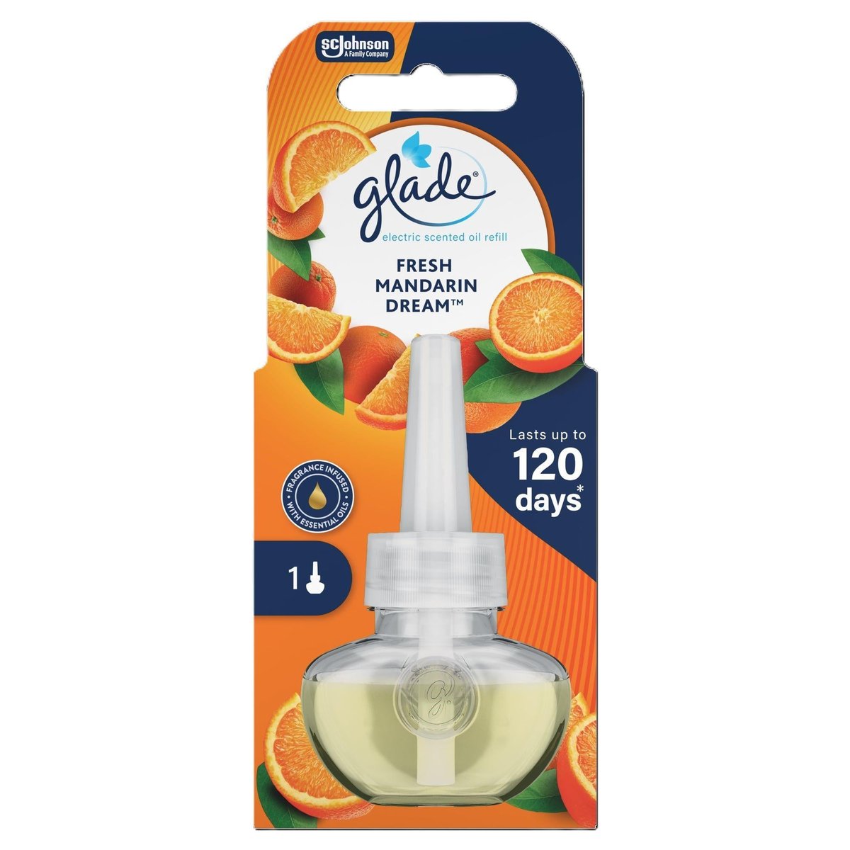 Glade Elektromos légfrissítő készülék utántöltő - Fresh Mandarin Dream 20 ml