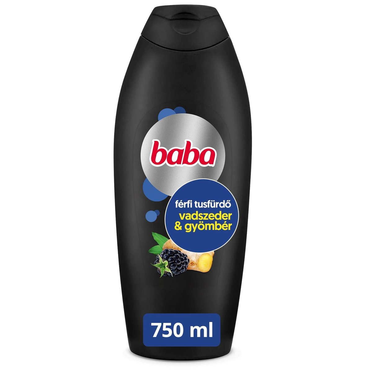 Baba 2in1 férfi tusfürdő Vadszeder és gyömbér illattal 750ml