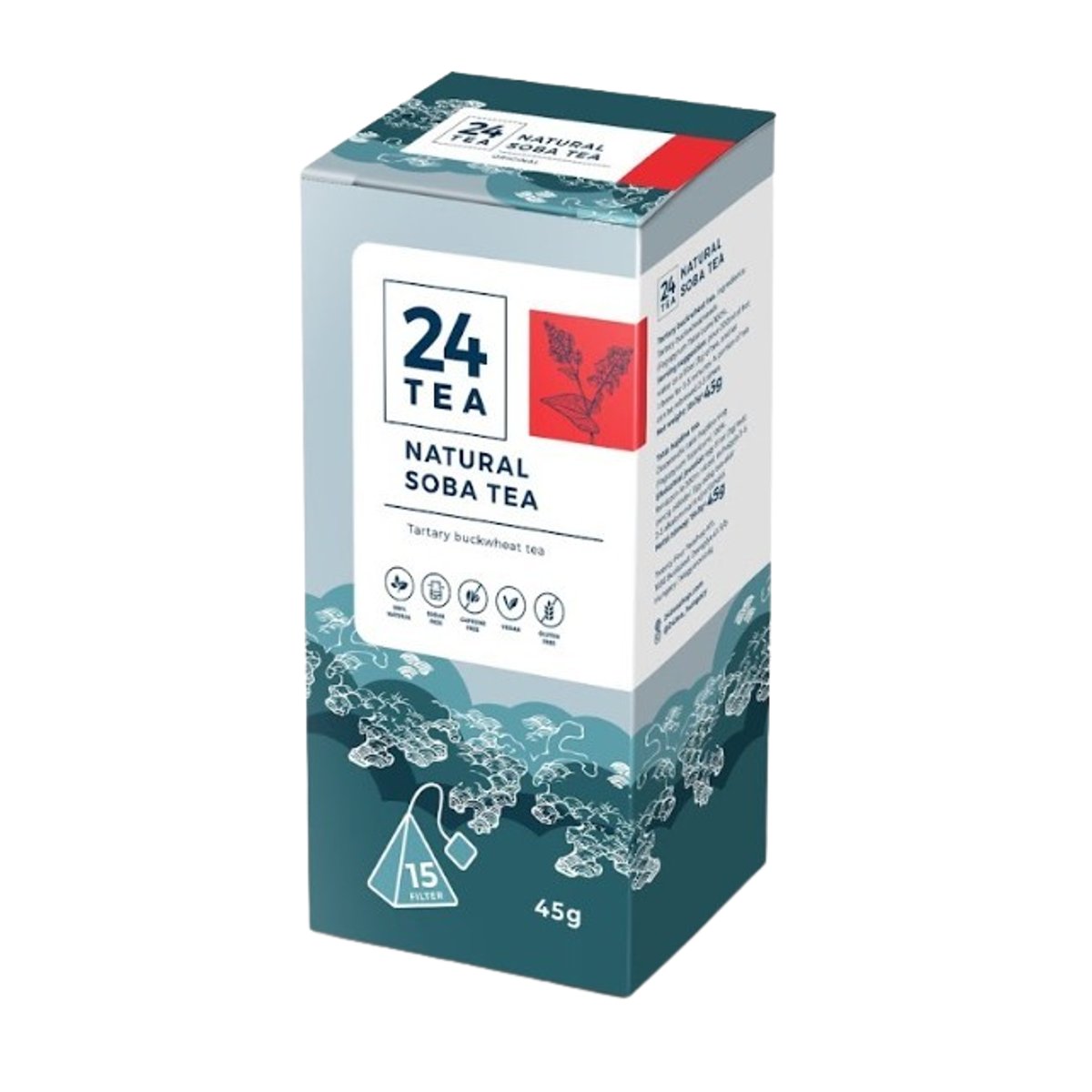 24Tea Natúr Hajdina Tea 45g
