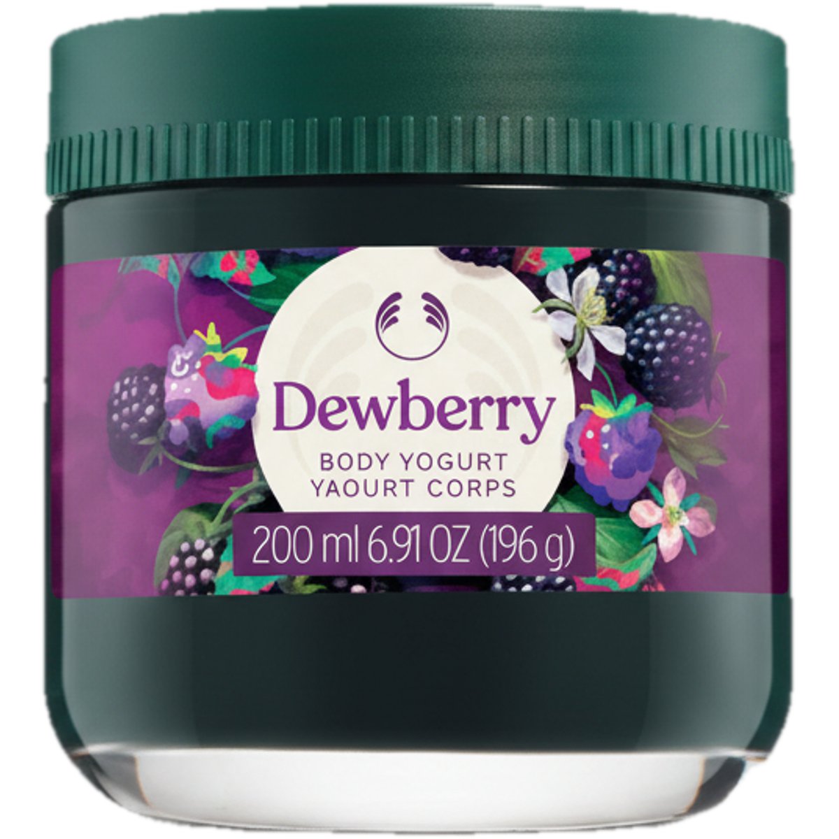 The Body Shop Dewberry testjoghurt