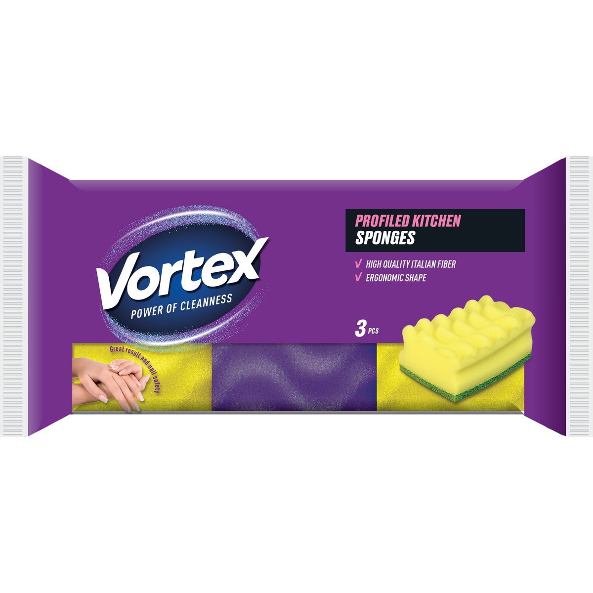 VORTEX PROFILED & CARE Konyhai szivacsok