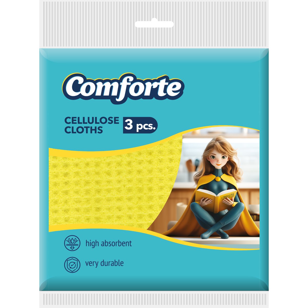 Comforte Cellulóz tisztítókendő