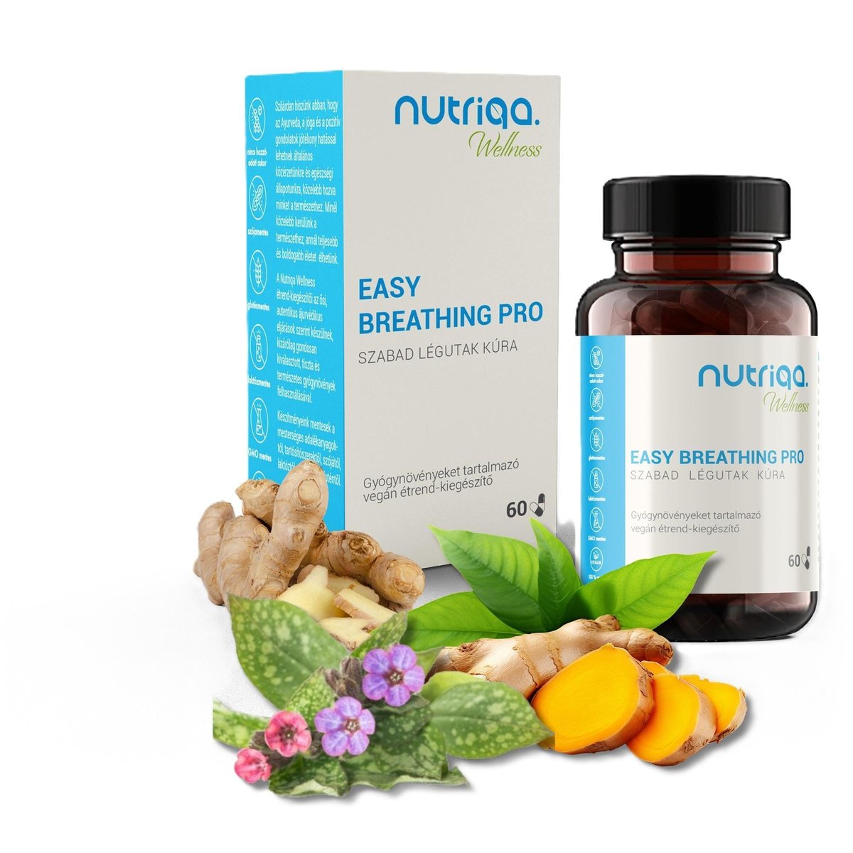 NUTRIQA Wellness Easy Breathing Pro kapszulák (60db)