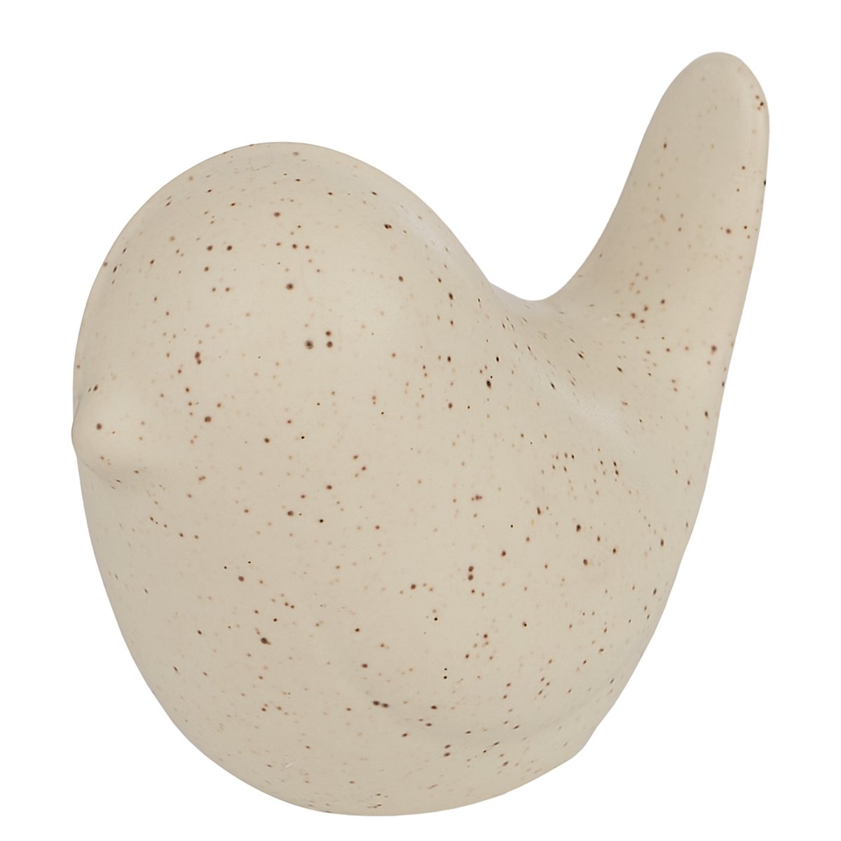 BUTLERS BIRDY kerámia madár 6,5cm bézs