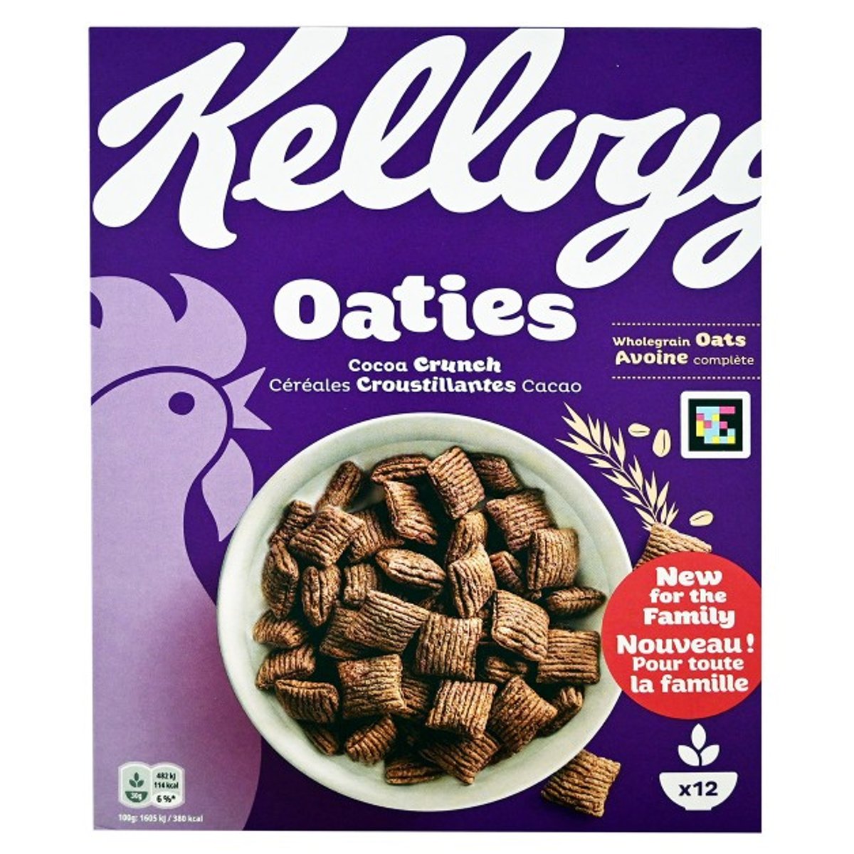 Kelloggs Oaties Cocoa Crunch
