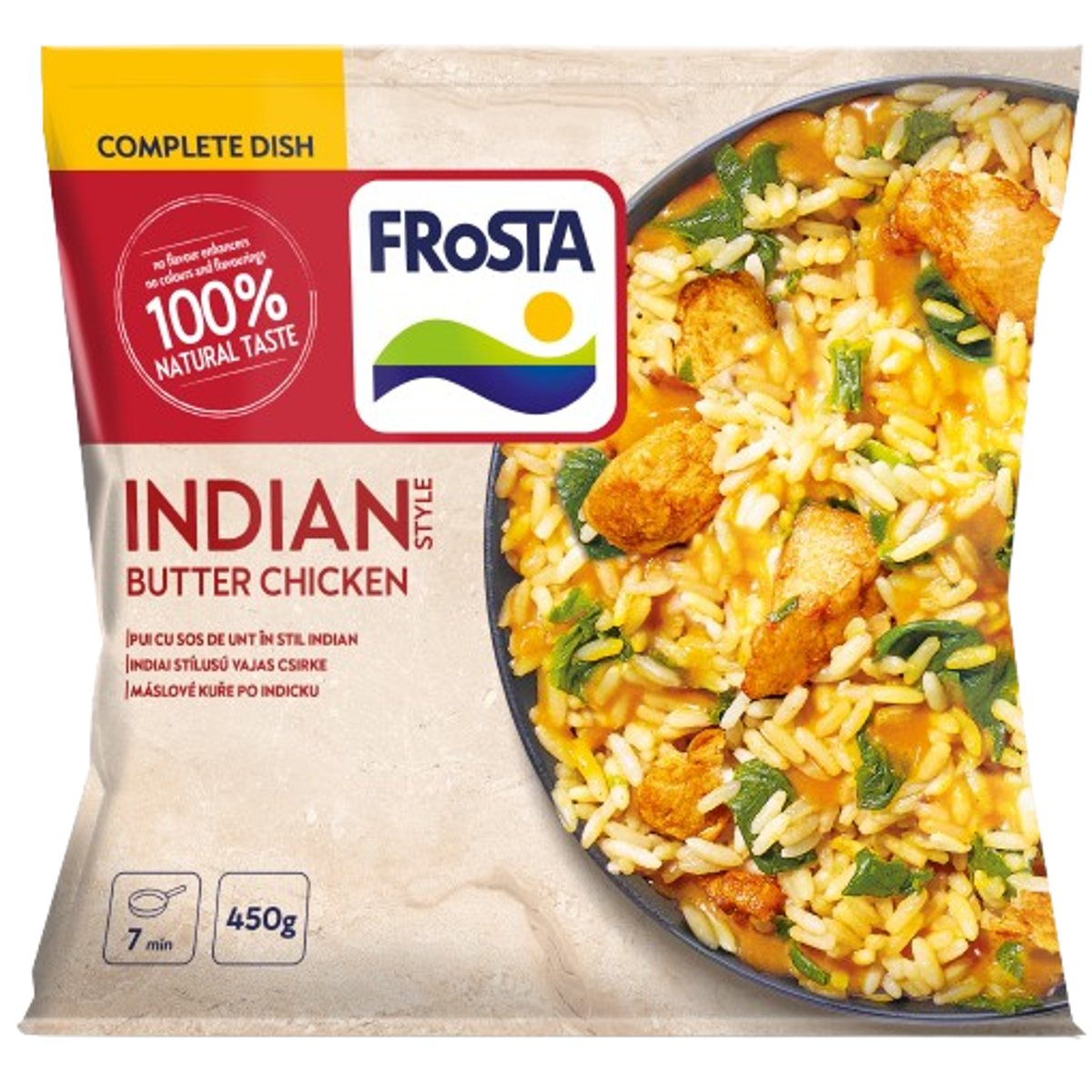 FRoSTA Indiai stílusú vajas csirke