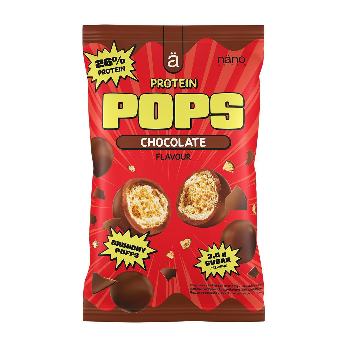 Nanosupps Protein Pops Tejcsokoládés fehérjegolyók