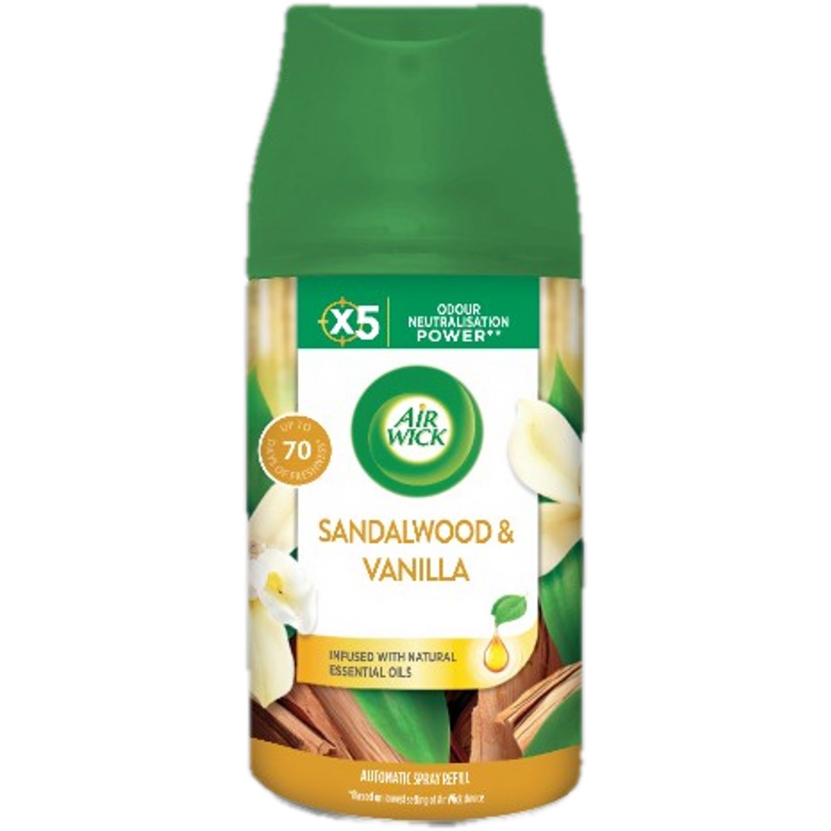 Air Wick Freshmatic Automata Légfrissítő Spray Utántöltő, Vanília és Szantálfa, 250ml