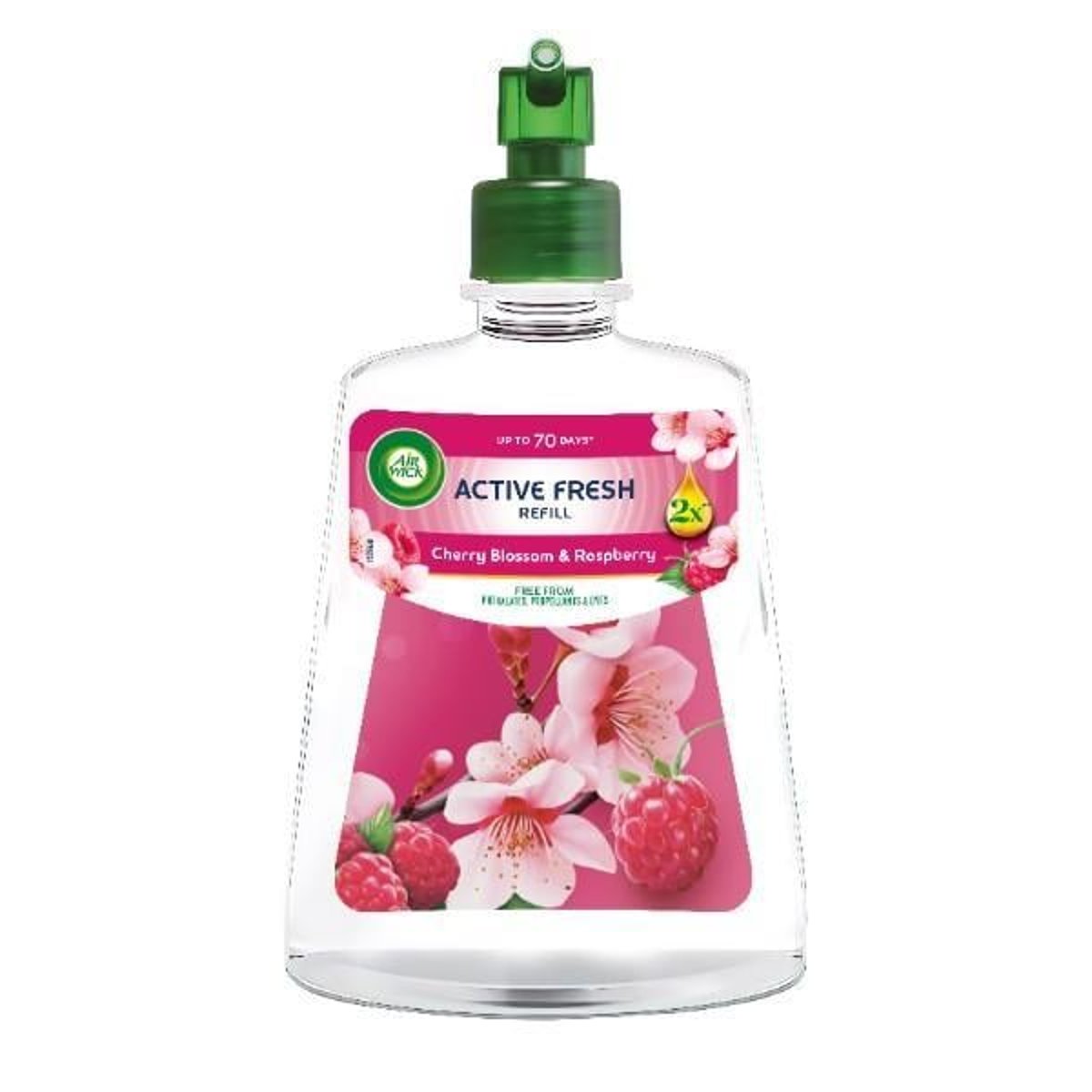 Air Wick Active Fresh Automata Légfrissítő spray utántöltő, Cseresznyevirág és málna, 228ml
