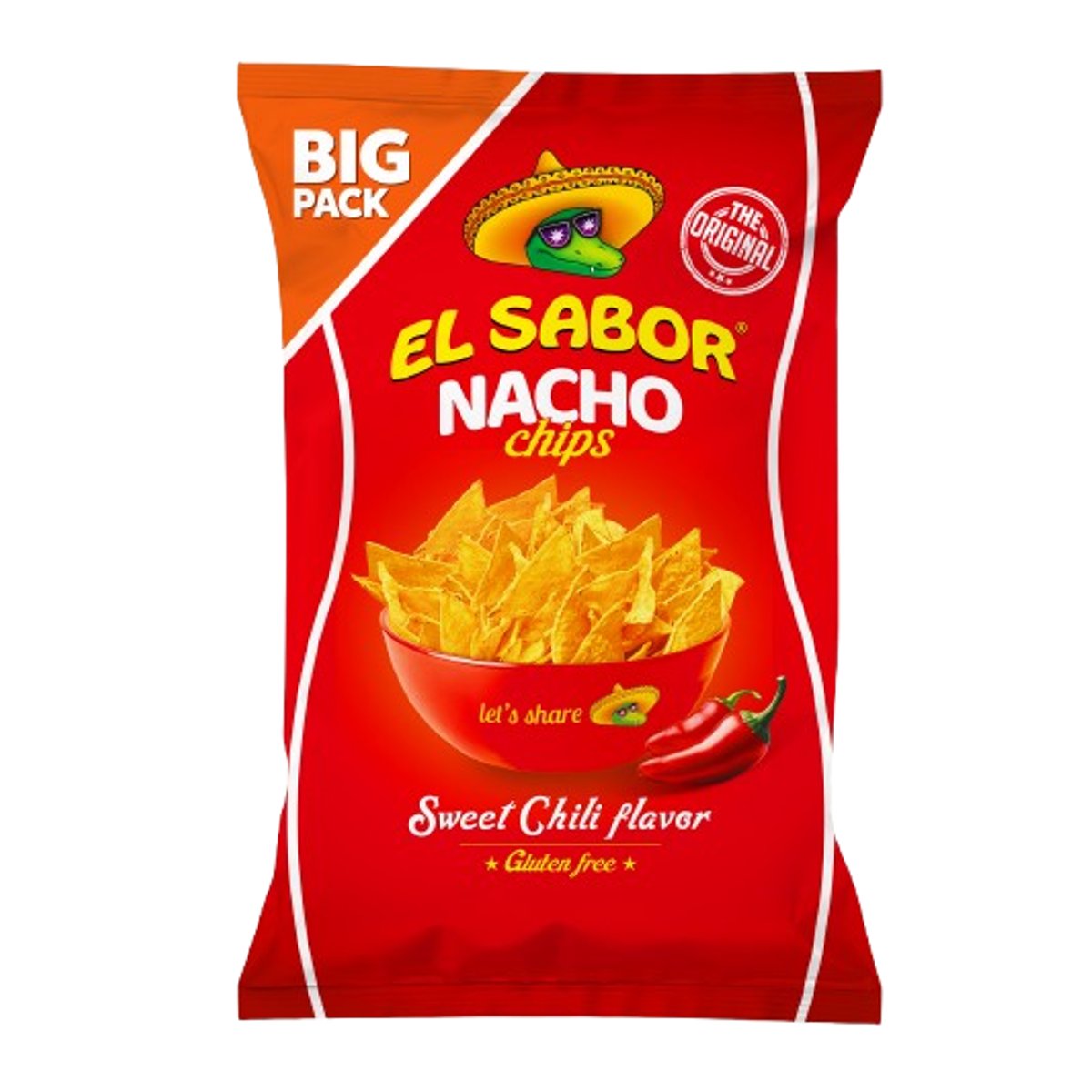 El Sabor Nacho Chips Édes Chilis