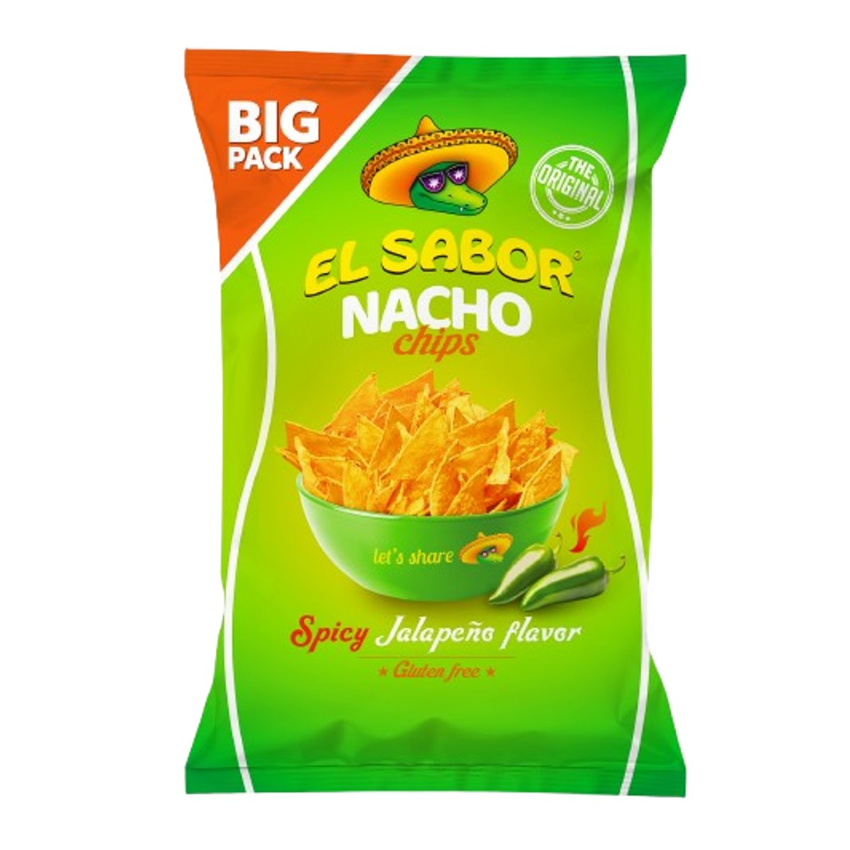 El Sabor Nacho Chips Jalapeno
