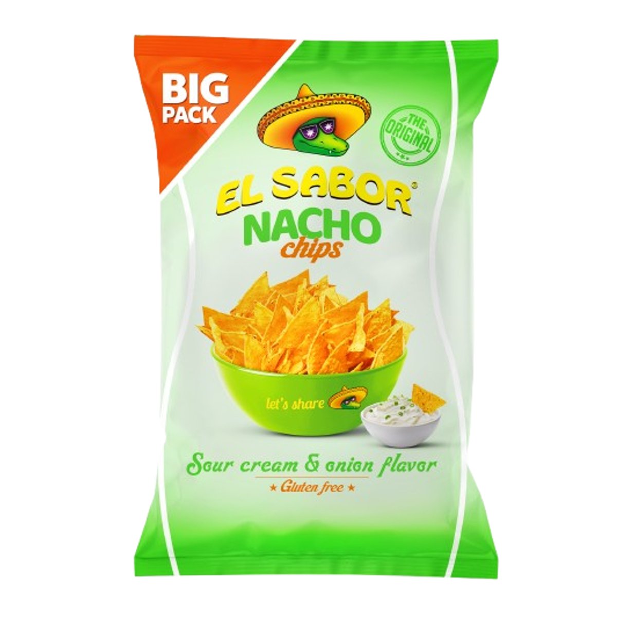 El Sabor Nacho Chips Tejfölös-Hagymás