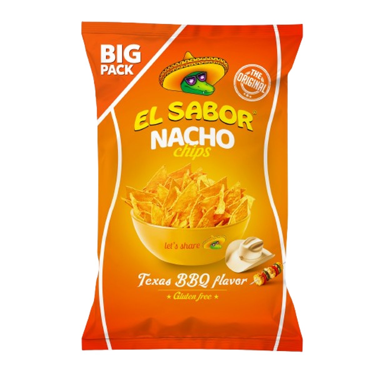 El Sabor Nacho Chips texas bbq