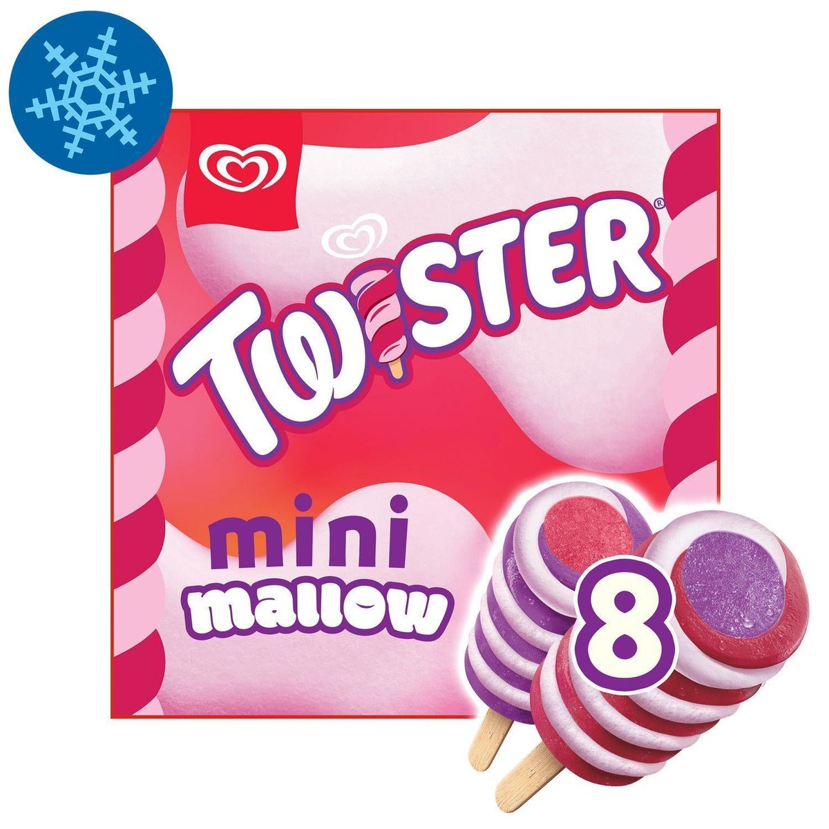 TWISTER Multipack Jégkrém Mallow