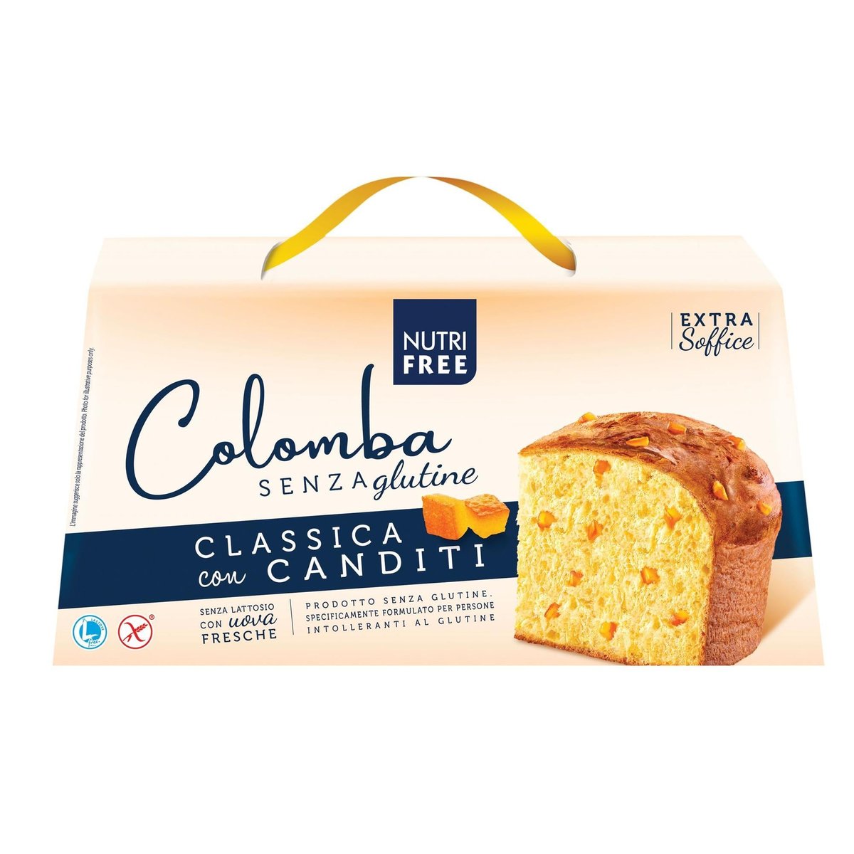 Nutrifree Glutén- és laktózmentes Colomba kandírozott naranccsal