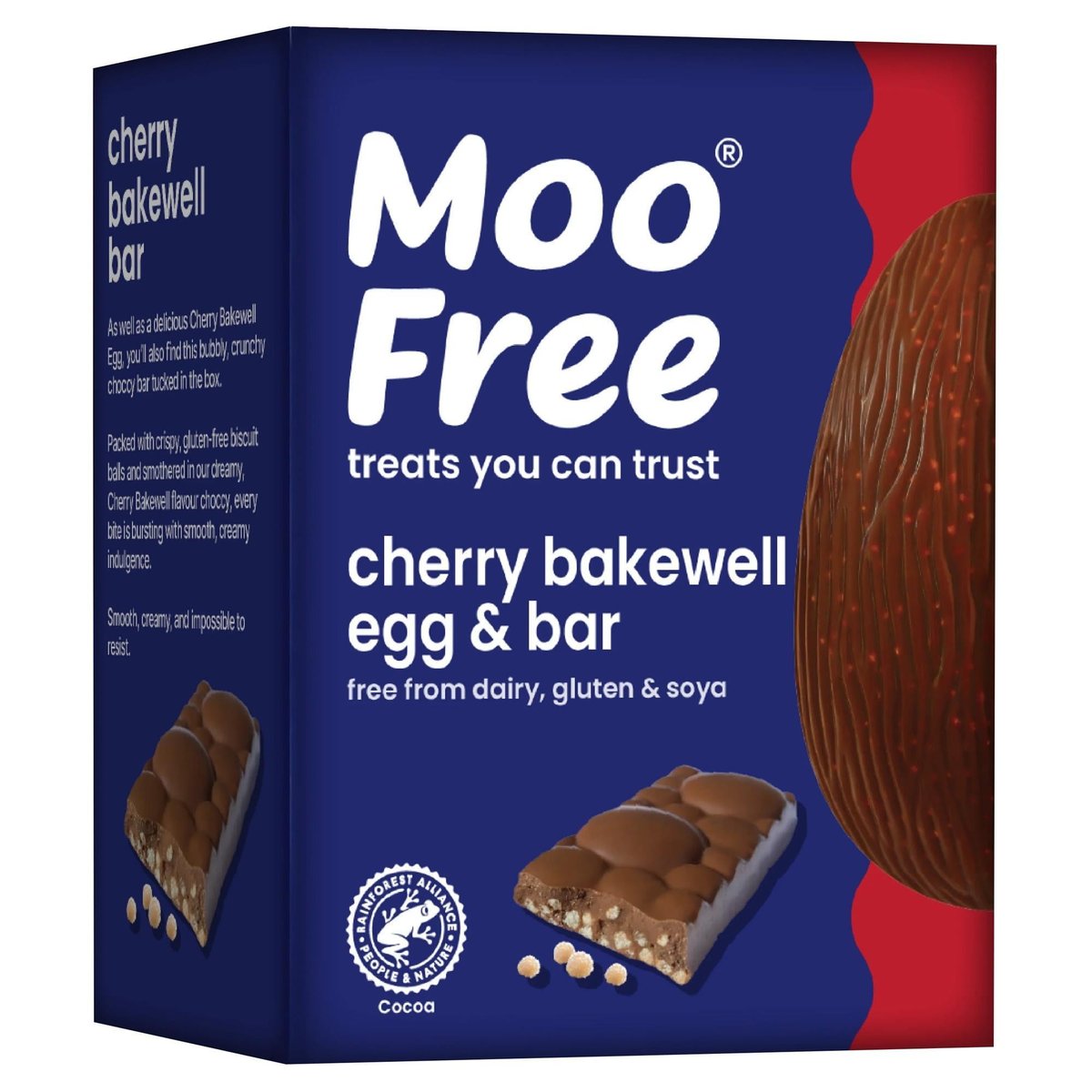 Moo Free Húsvéti Cseresznyés Bakewell Tojás + Cseresznyés Bakewell Szelet