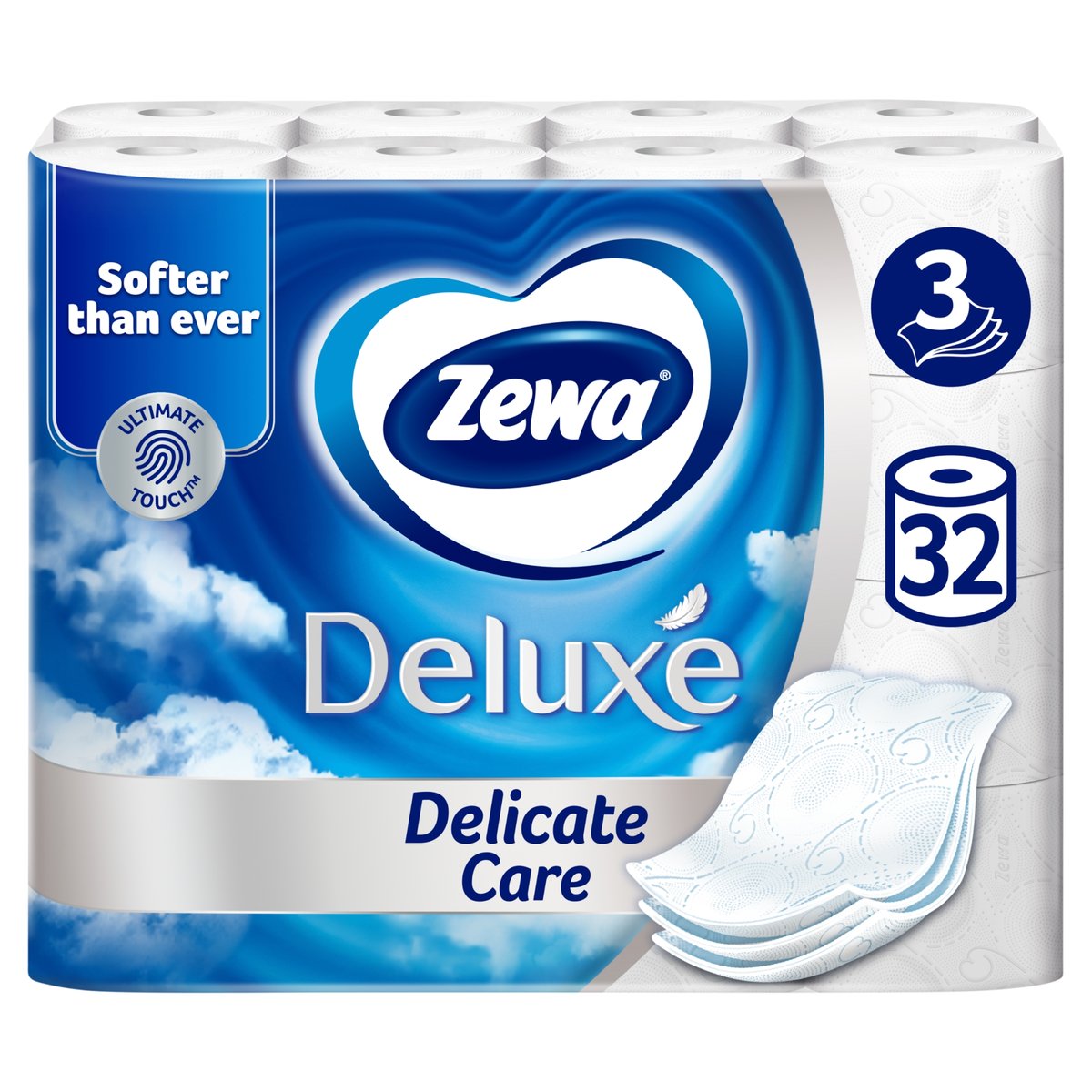 Zewa Deluxe Delicate Care 3 rétegű toalettpapír