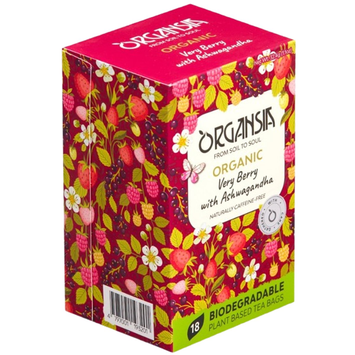 Organsia BIO Piros bogyósgyümölcs tea ashwagandával