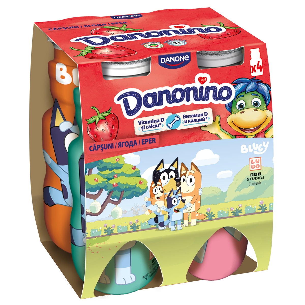Danonino Epres ital (4x100g)