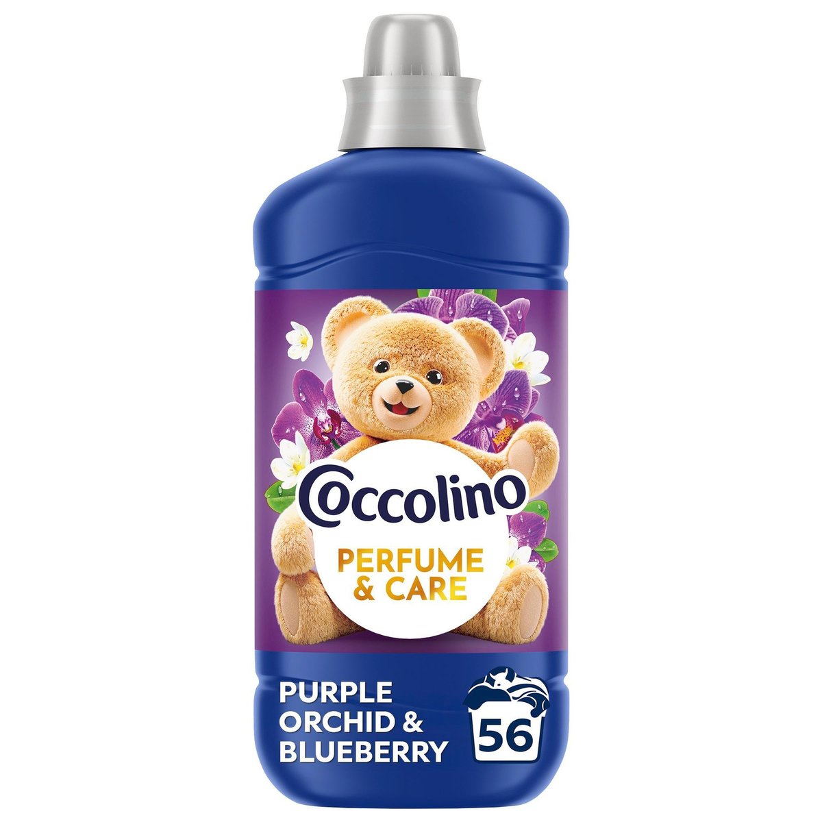 Coccolino Perfume&Care Purple Orchid&Blueberries öblítő, 56 mosás, 1288 ml