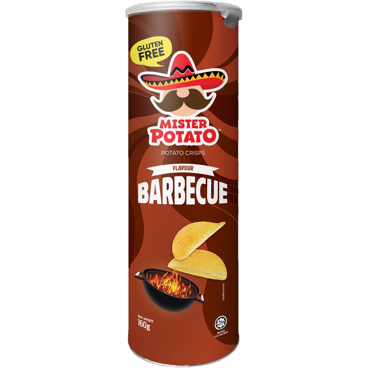 Mister Potato chips Barbecue ízben
