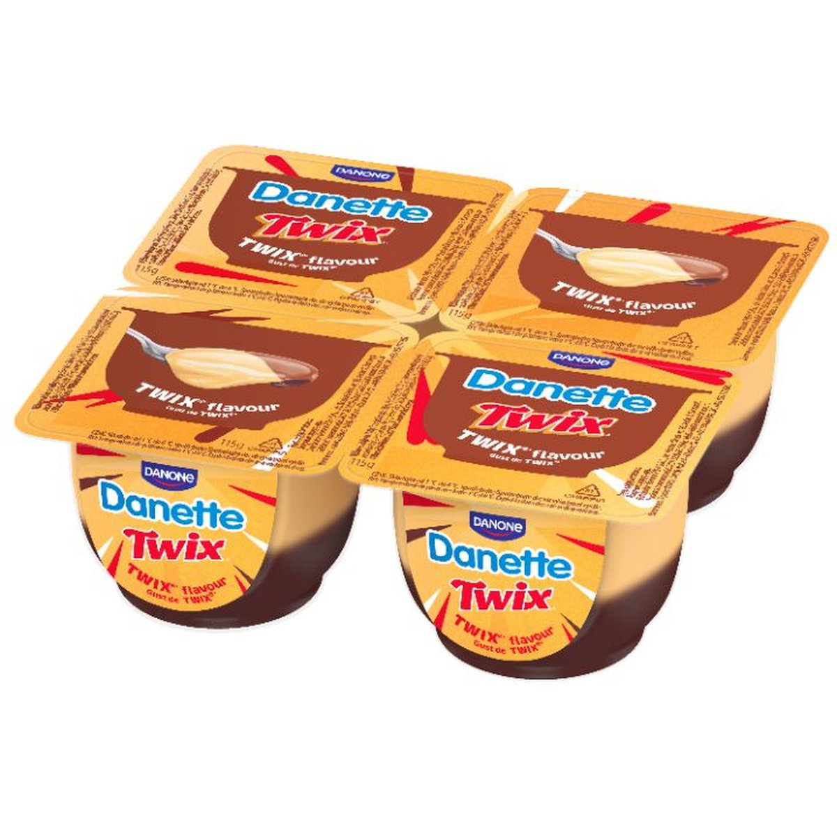 Danone Danette Twixízű puding (4x115g)