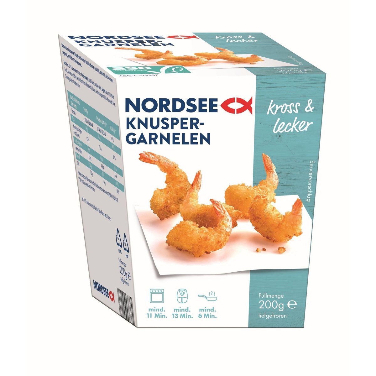 NORDSEE ropogós garnélarák