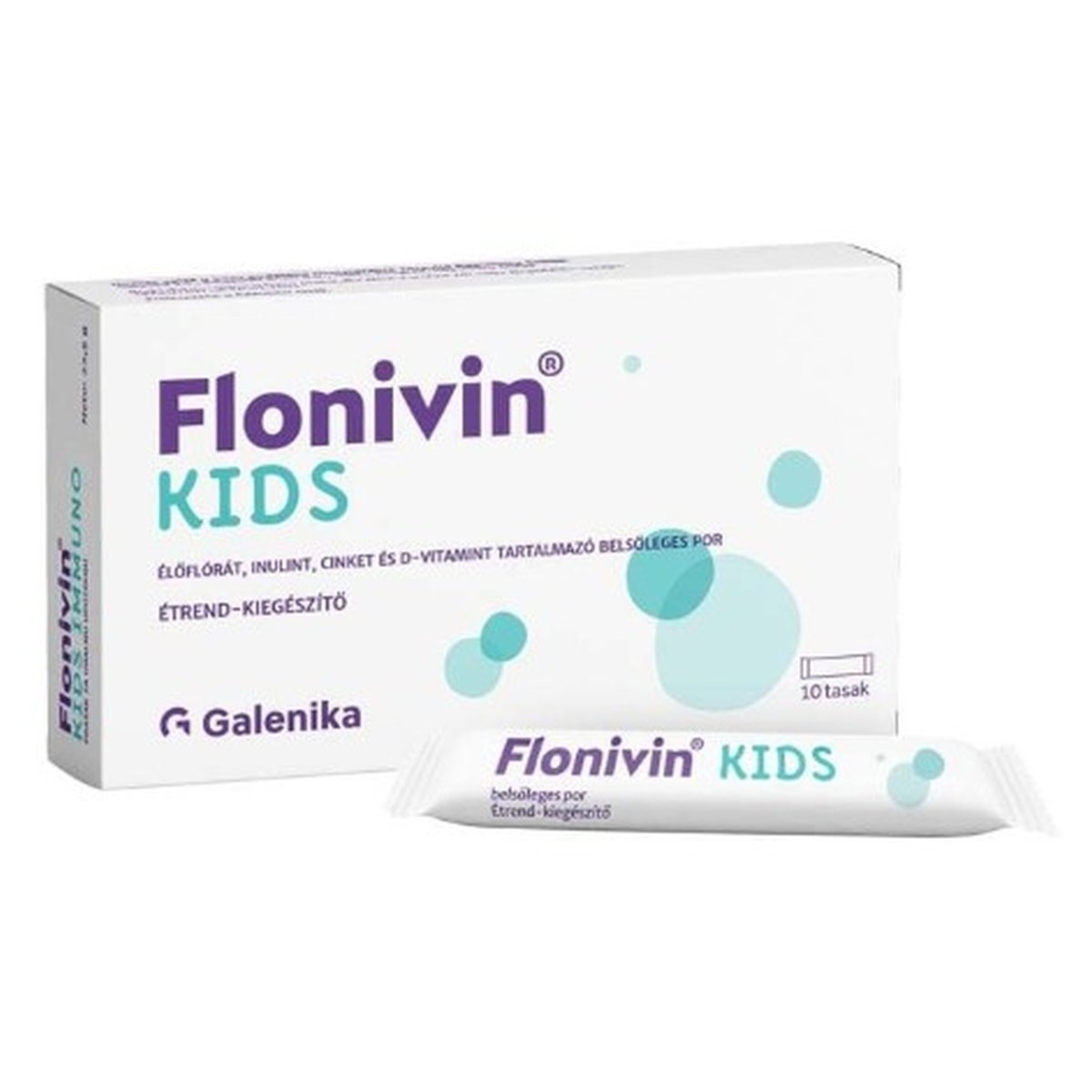 Flonivin KIDS Cink D3 por 10 db