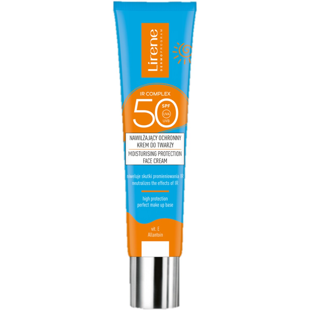 Lirene fényvédő krém arcra IR SPF50