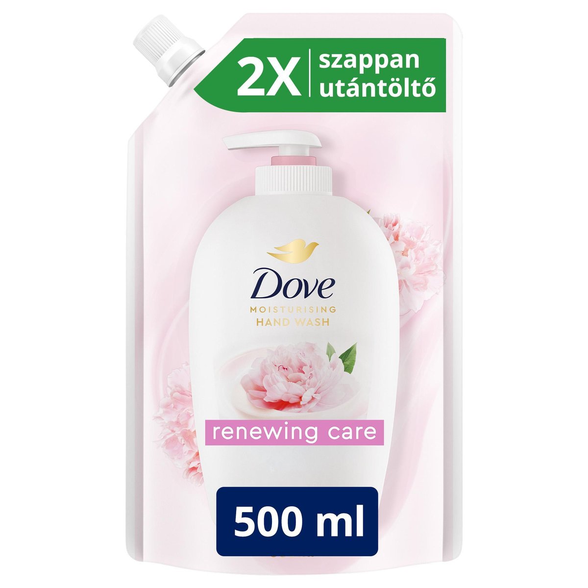 Dove Renewing Care folyékony krémszappan utántöltő, 500 ml