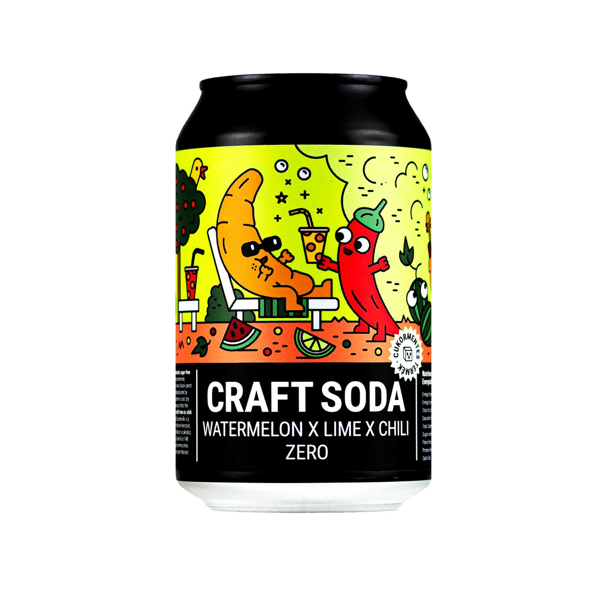 Monyo x Kifli Kollab -  Swicy Watermelon x Kaffir Lime x Chili Soda Zero