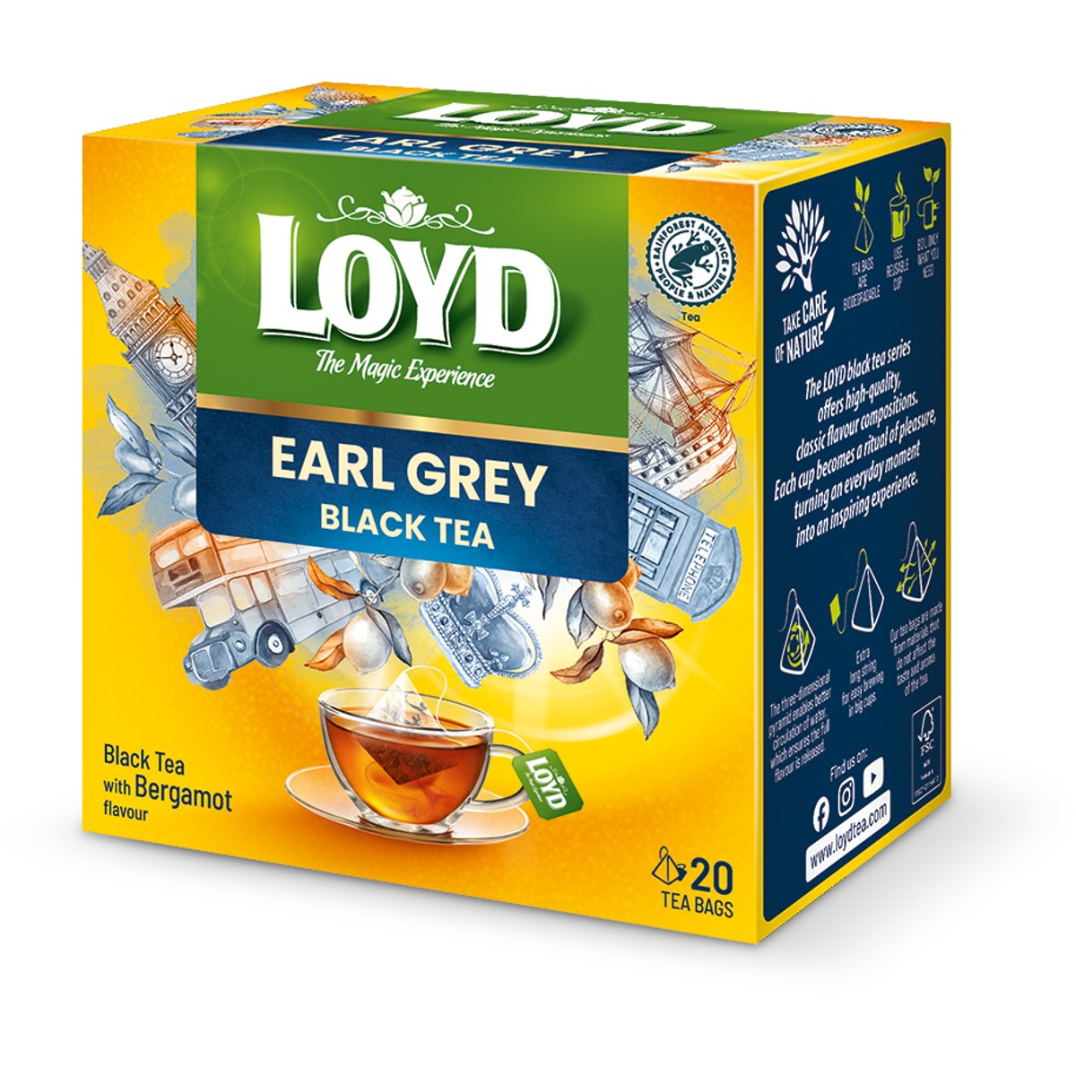 Loyd Piramis tea Earl Grey