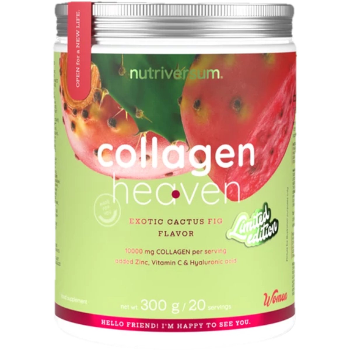 Nutriversum Collagen Heaven kaktuszfüge 300g